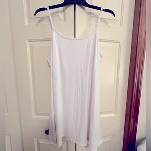 SO White ribbed cami dress (JUNIORS)